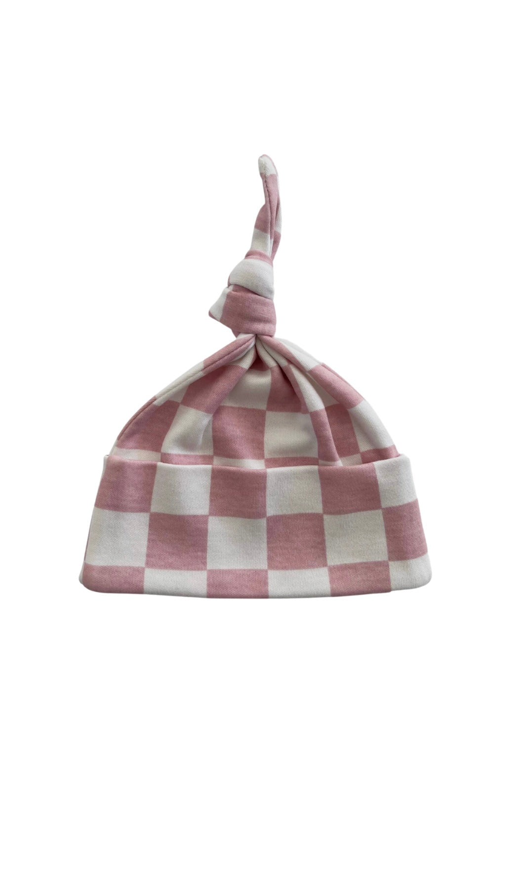 STRAWBERRY SHORTCAKE CHECKERBOARD ORGANIC BEANIE