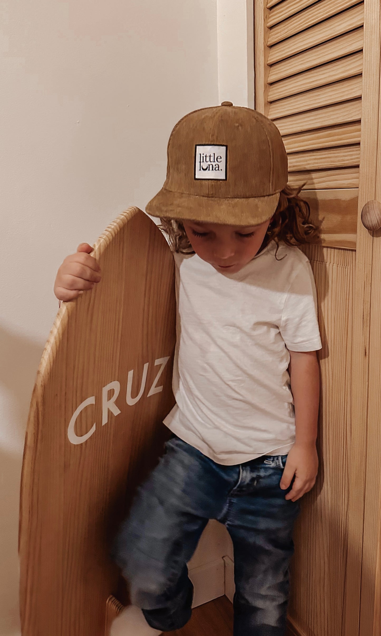 CORDOROY SNAPBACK HAT | CHESTNUT