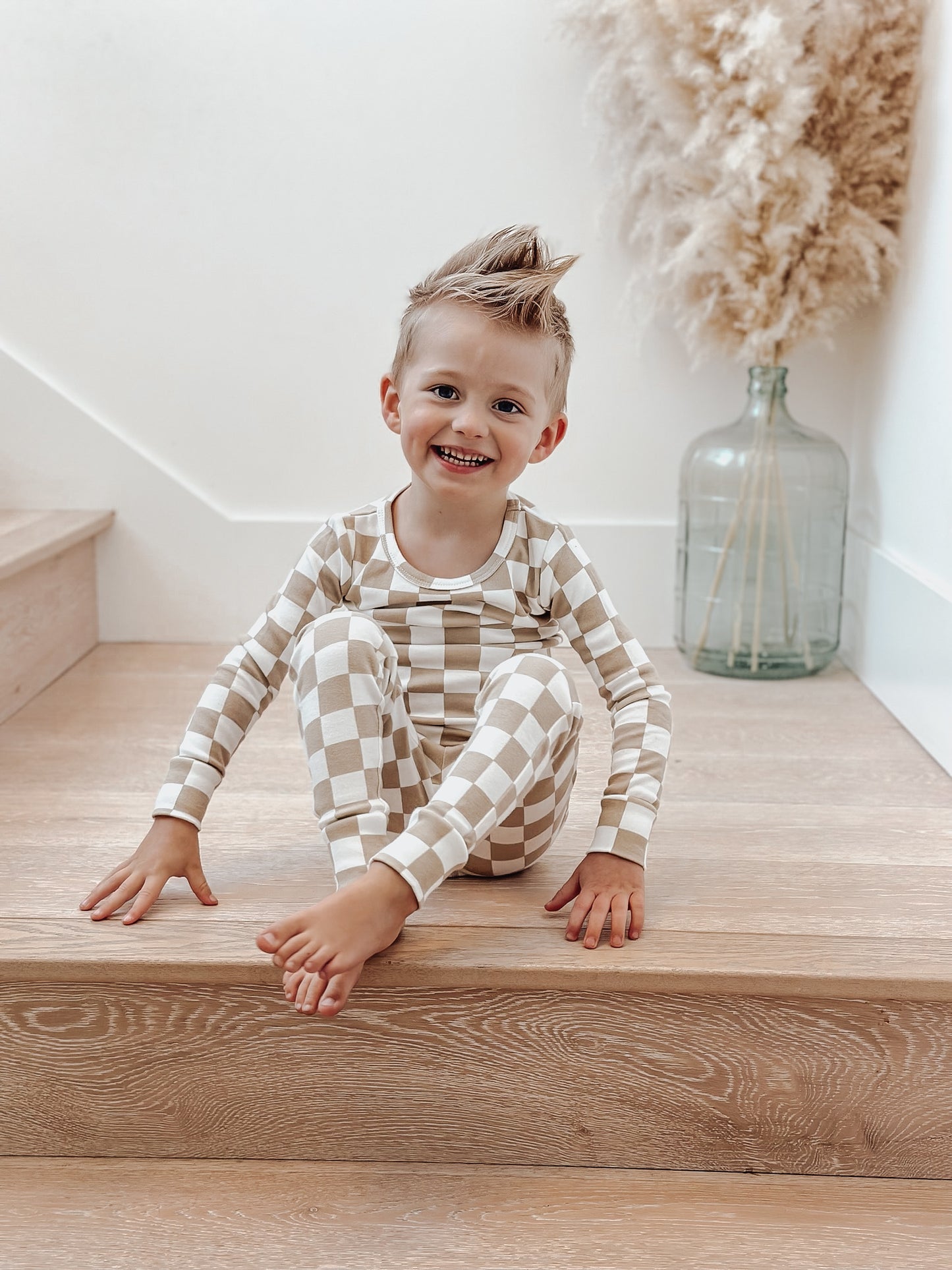TIRAMISU CHECKERBOARD ORGANIC 2 PIECE SET