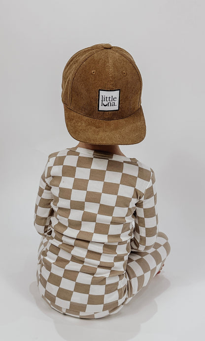 CORDOROY SNAPBACK HAT | CHESTNUT