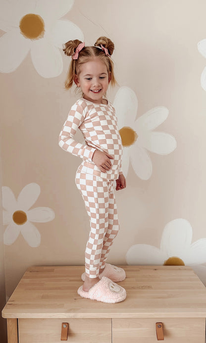 STRAWBERRY SHORTCAKE CHECKERBOARD ORGANIC 2 PIECE SET